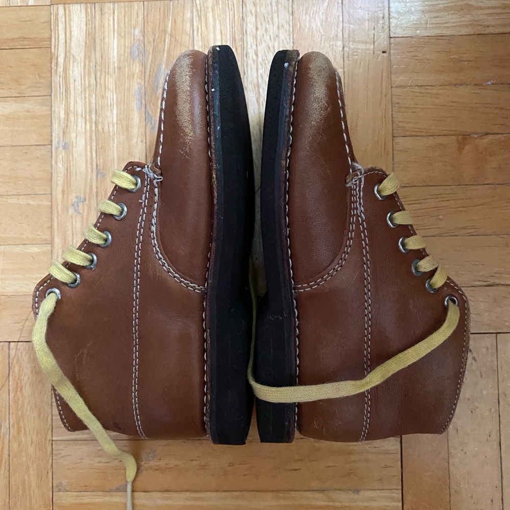 Leather Baby Booties